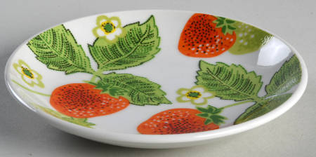 Wild Strawberry Underplate for 5" Flower Pot
