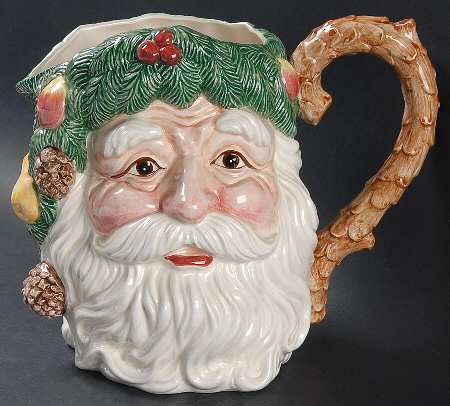 Woodland Santa 64 Oz Pitcher