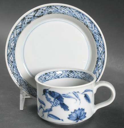 Yamadori Flat Cup & Saucer Set