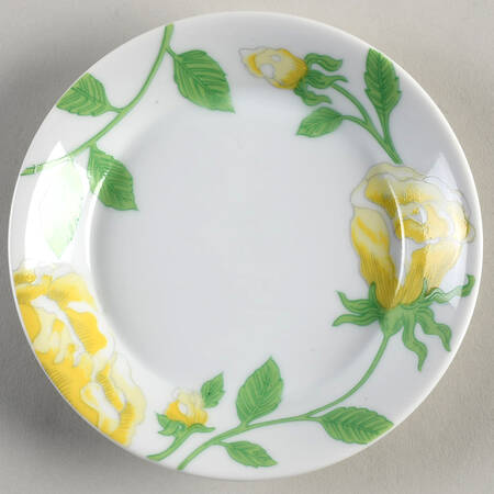 Yellow Rose Saucer