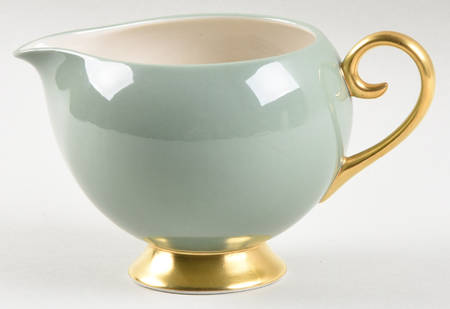 Avalon Sage Green (Gold Trim) Creamer