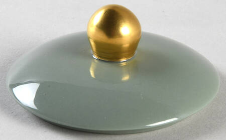 Avalon Sage Green (Gold Trim) Lid for Sugar Bowl
