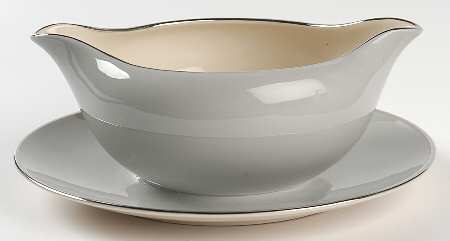 Brookmere Gravy Boat with Attached Underplate