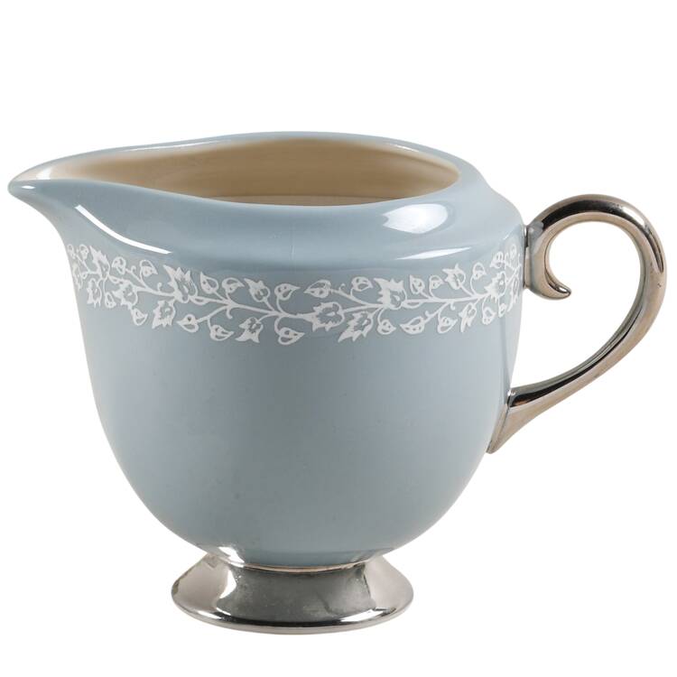 Brocade Strata Blue Mini Creamer