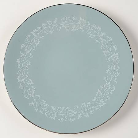 Brocade Strata Blue Coupe Salad Plate