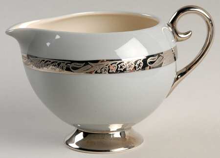 Bridal Wreath Gray Creamer