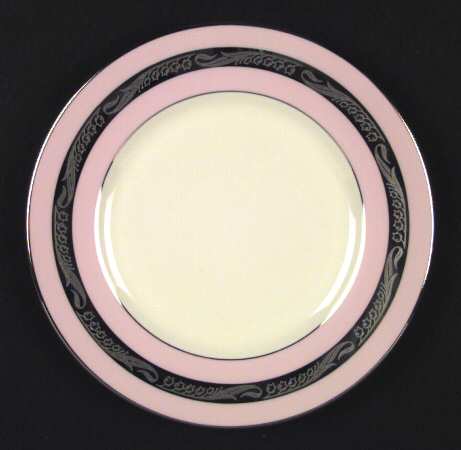 Bridal Wreath-Pink Salad Plate