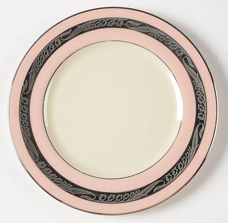Bridal Wreath-Pink Bread & Butter Plate