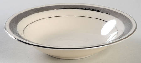 Bridal Wreath No Color Band Rim Fruit/Dessert (Sauce) Bowl