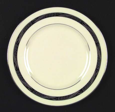 Bridal Wreath No Color Band Salad Plate