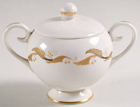 Cantata Gold Sugar Bowl & Lid