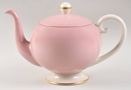 Sylvan-California Coral (Rim) Teapot & Lid
