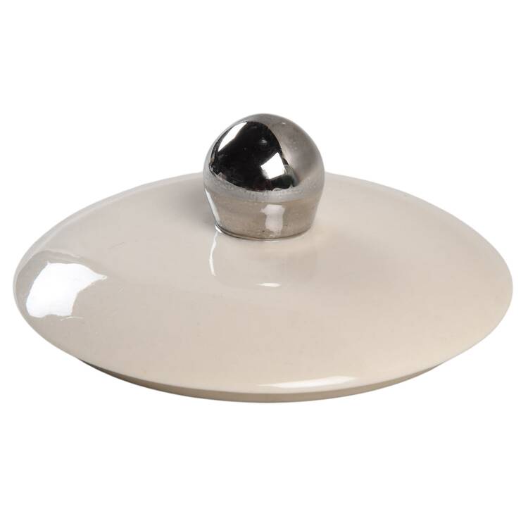 Cambria No Color Band (Platinum Trim) Lid for Sugar Bowl