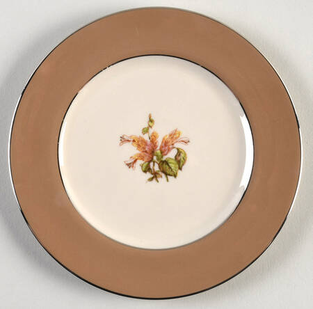 Cambria Cocoa (Gold Trim) Bread & Butter Plate