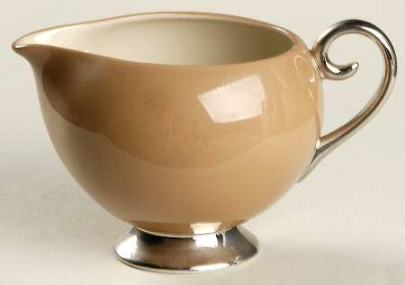 Platinum Cocoa (Rim) Creamer