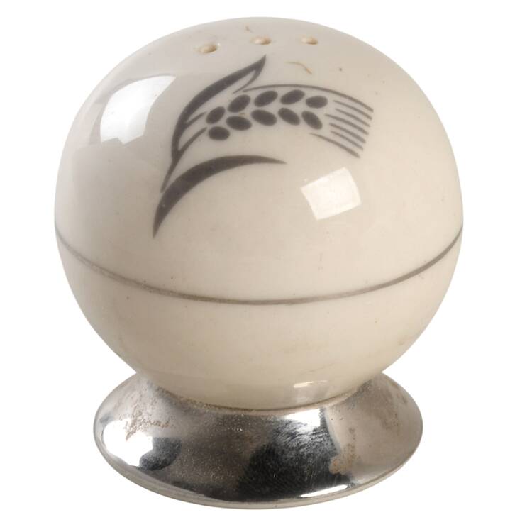 Chalice No Color Band (Platinum Trim) Pepper Shaker