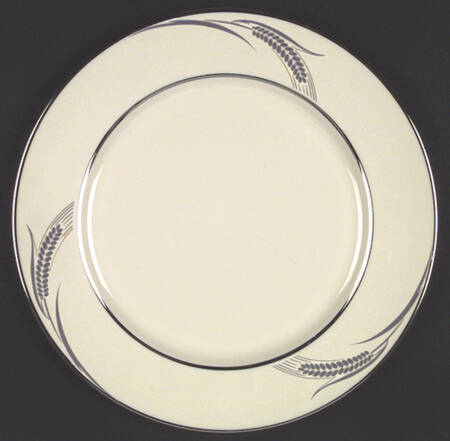 Chalice No Color Band (Platinum Trim) Dinner Plate