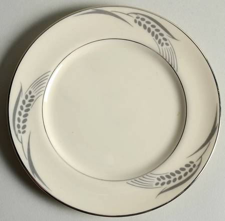 Chalice No Color Band (Platinum Trim) Bread & Butter Plate