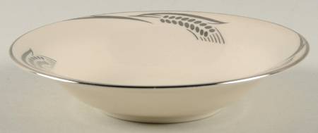 Chalice No Color Band (Platinum Trim) Rim Fruit/Dessert (Sauce) Bowl