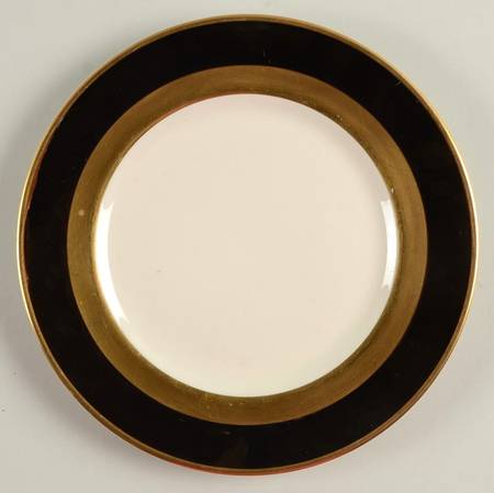 Copper & Gold Salad Plate