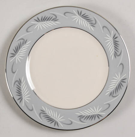 Continental Grey Bread & Butter Plate