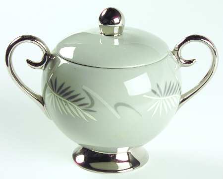 Continental Grey Sugar Bowl & Lid