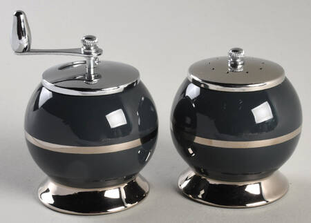 Contessa Black Salt Mill & Pepper Mill Set (SALMM1 & PEMM1)
