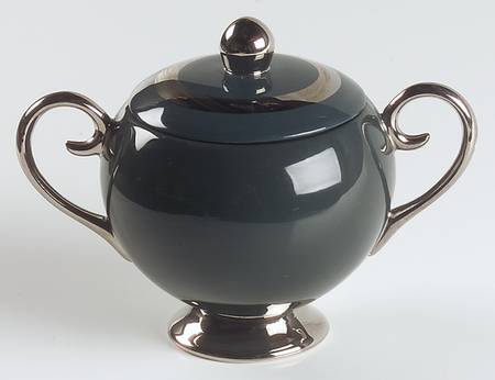 Contessa Black Sugar Bowl & Lid