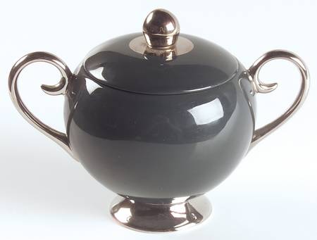 Contessa Black Sugar Bowl & Lid