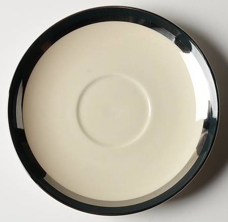 Contessa Black Saucer