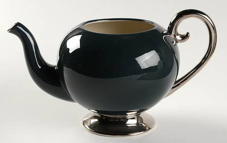 Contessa Black Small Teapot No Lid