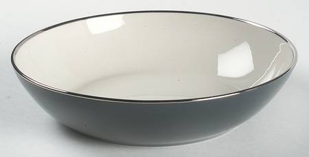 Contessa Black 8" Round Vegetable Bowl