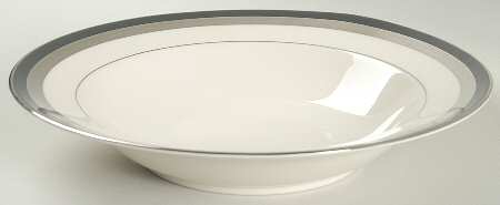 Contessa Black Rim Soup Bowl