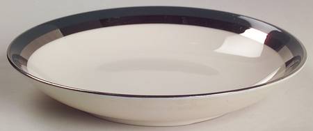 Contessa Black Coupe Cereal Bowl