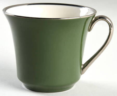 Contessa Spanish Green (Platinum Trim, Coupe) Flat Cup