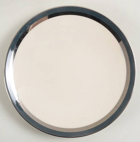 Contessa Teal Green (Platinum Trim, Coupe) Bread & Butter Plate