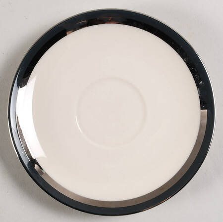 Contessa Teal Green (Platinum Trim, Coupe) Saucer
