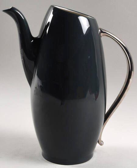 Contessa Teal Green (Platinum Trim, Coupe) Coffee Pot No Lid