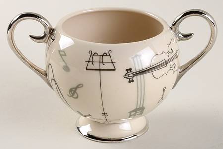 Conversation Sugar Bowl No Lid