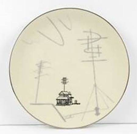 Conversation Dinner Plate