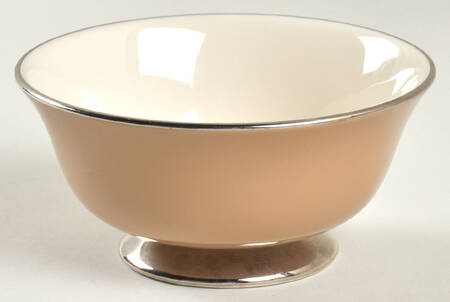 Cocoa Rose (Coupe, Platinum Trim) Coupe Cereal Bowl