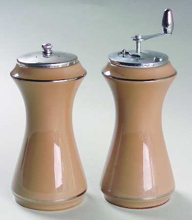 Cocoa Rose (Rim) Salt Mill & Pepper Mill Set