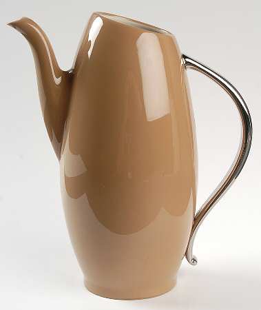 Cocoa Rose (Rim) Coffee Pot No Lid