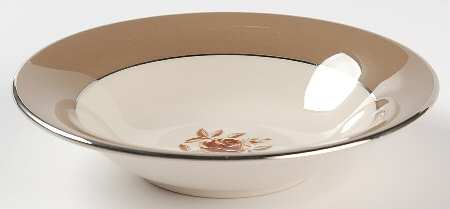 Cocoa Rose (Rim) Fruit/Dessert (Sauce) Bowl