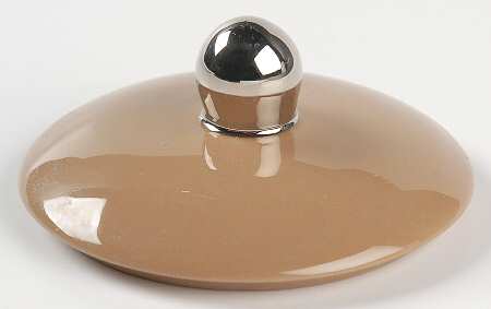Cocoa Rose (Rim) Lid for Sugar Bowl