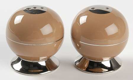 Cocoa Rose (Rim) Salt & Pepper Set