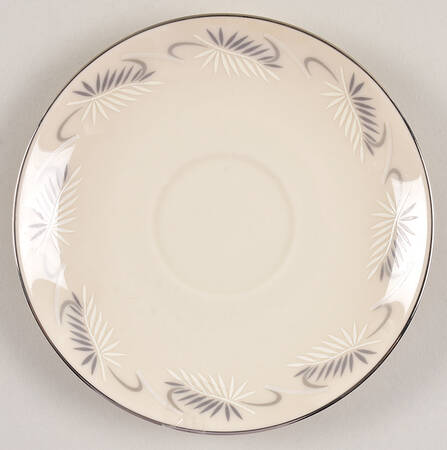Continental White (Coupe) Saucer
