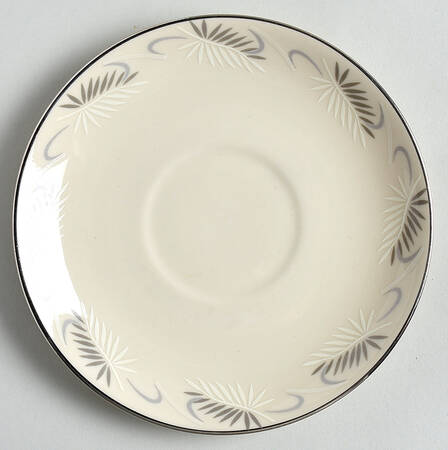 Continental White (Rim) Saucer