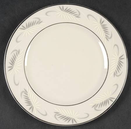 Continental White (Rim) Bread & Butter Plate