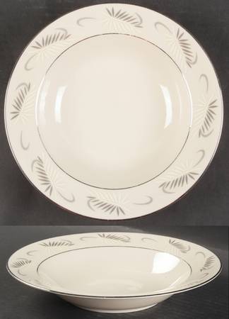 Continental White (Rim) Rim Soup Bowl